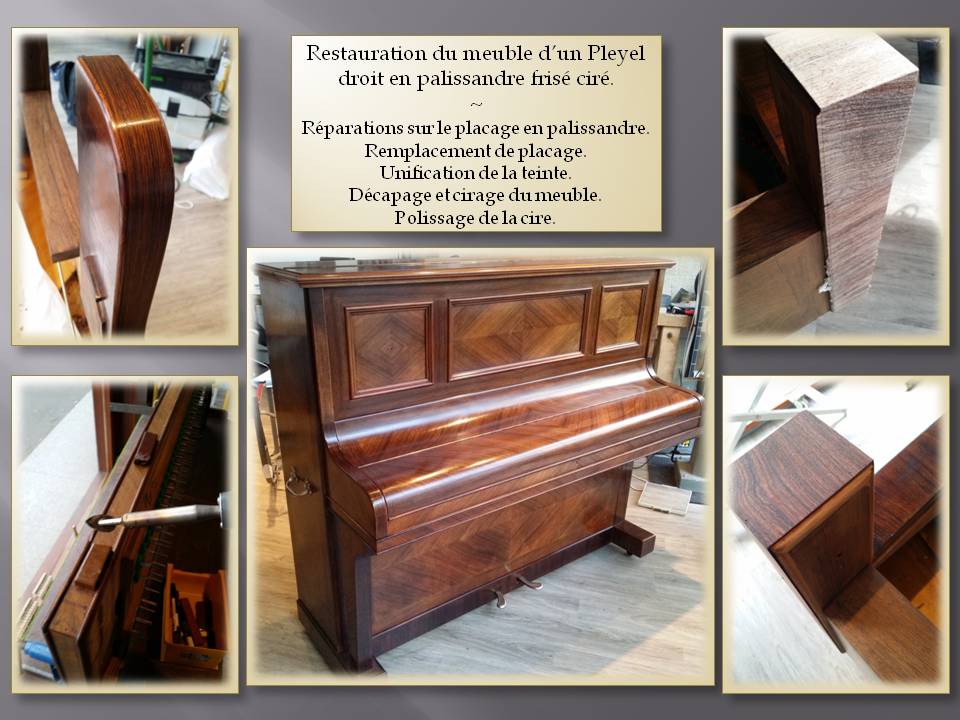 Piano pleyel, accordage piano pleyel, restauration de piano Île-de-France, accord piano, restaurateur de piano