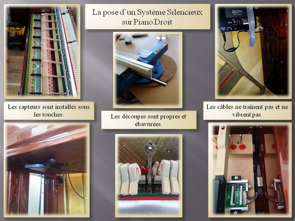 Système silencieux piano, Système silencieux piano paris, système silencieux Île-De-France